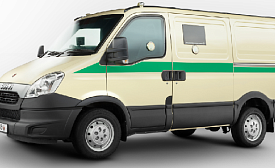 ​Новый инкассаторский фургон Iveco Daily позаботится о сохранности ваших денег
